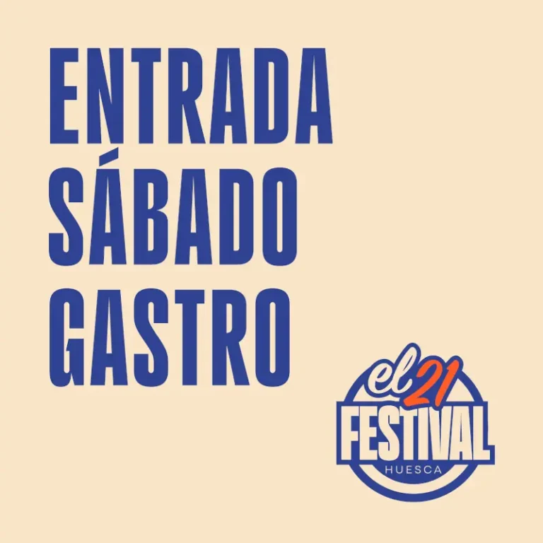 EL VEINTIUNO FESTIVAL – SÁBADO GASTRO